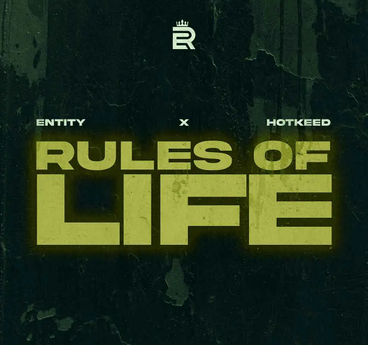 Album cover for Hotkeed's song 'RULES OF LIFE'